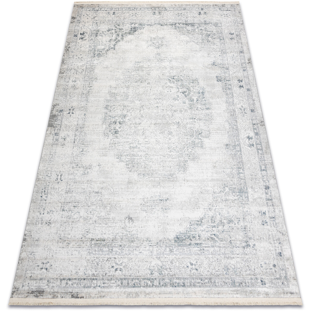 Rugsx  DISTIN 0201A bílá / modrá / světle 80x150 cm  Bílá