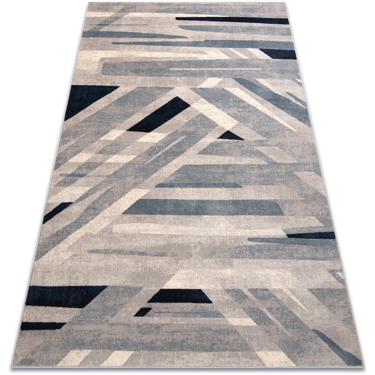 Rugsx  Koberec Vlna NAIN Geometrický 7706/51655 béžovà120x170 cm  Béžová