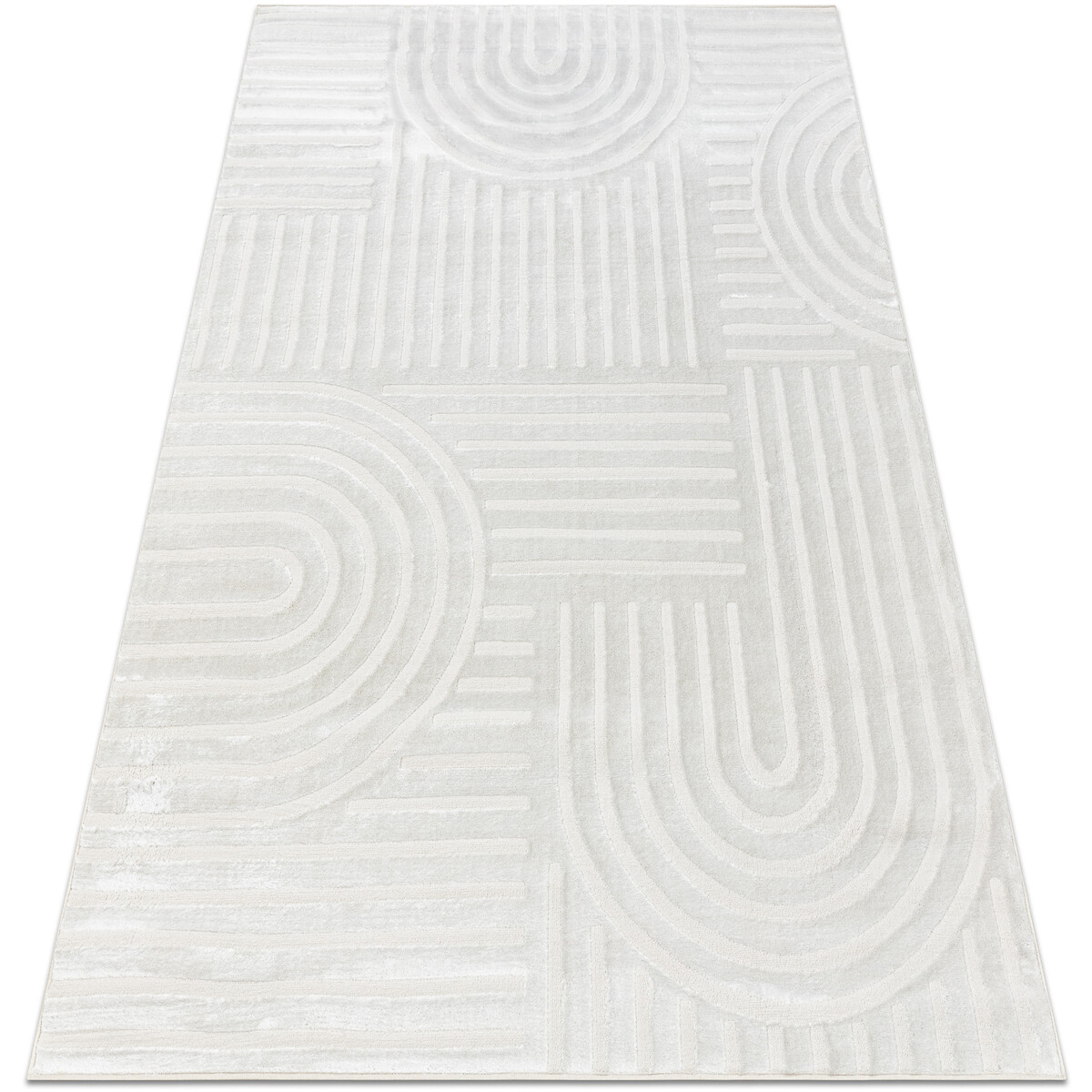 Rugsx  Koberec BALANCE 1918 krémová - Geometrický, str 120x170 cm  Béžová