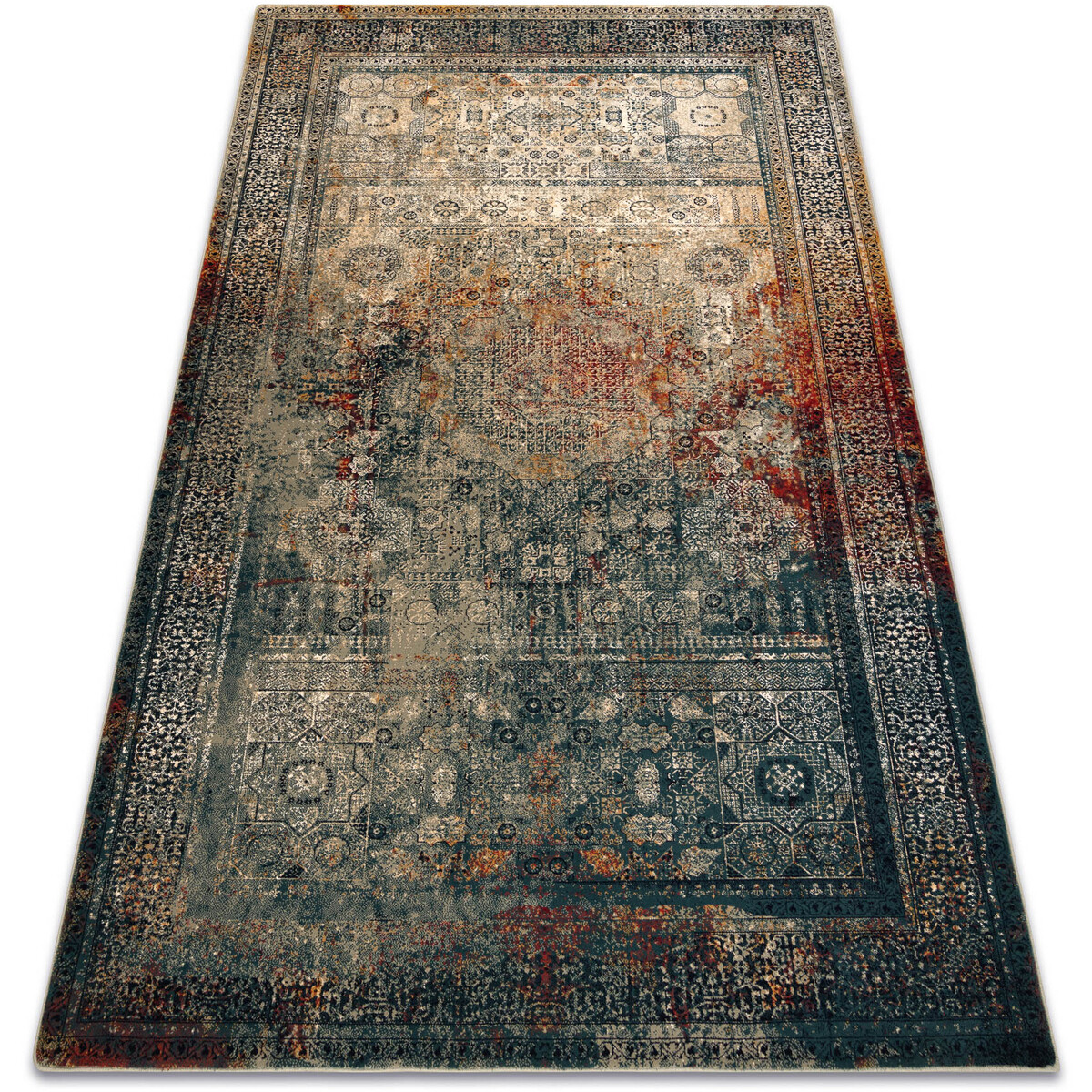 Rugsx  Vlněný koberec SUPERIOR MAMLUK orientální vint 100x150 cm  Zelená