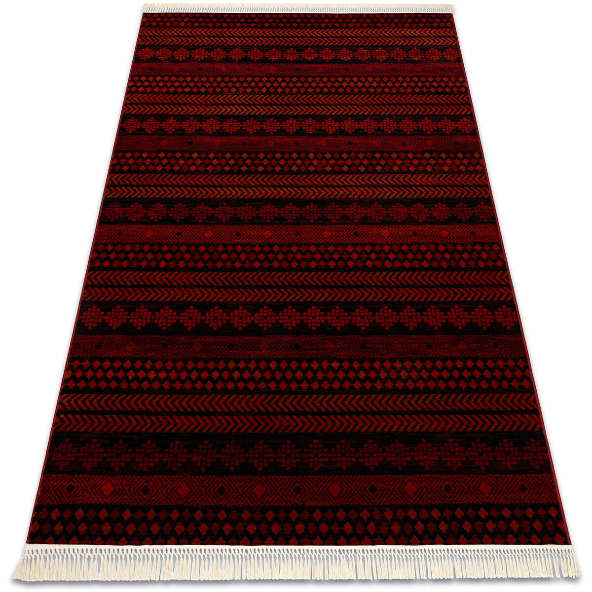 Rugsx  ORIENT 5132 koberec vínová / černá Orientálnà180x270 cm  Bordó