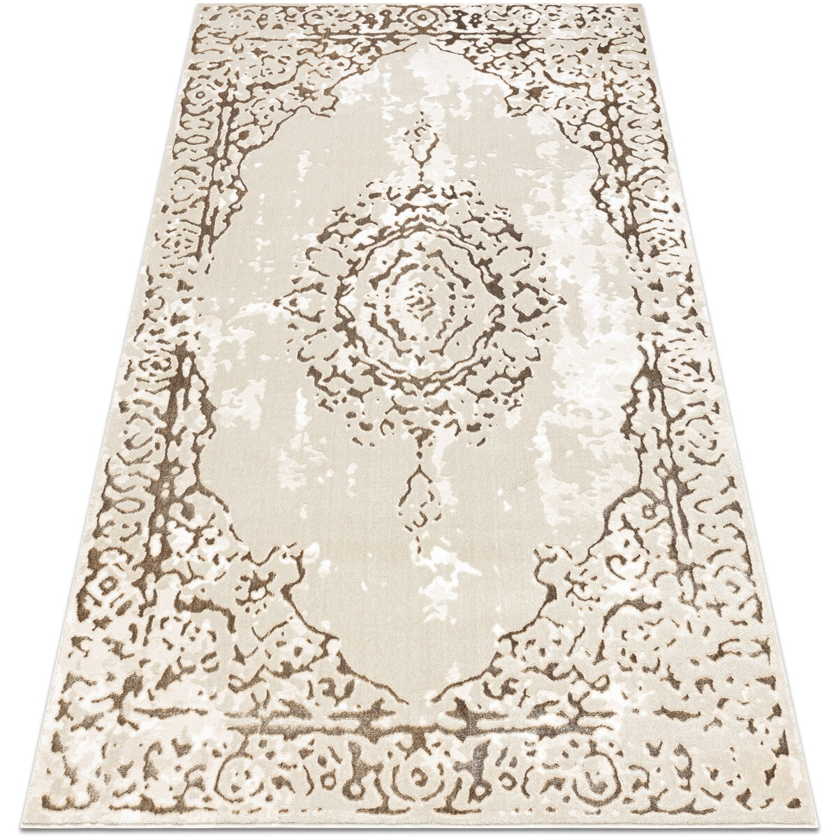 Rugsx  Koberec ALLURE 1961 Ornament, rám - Strukturálnà140x190 cm  Béžová