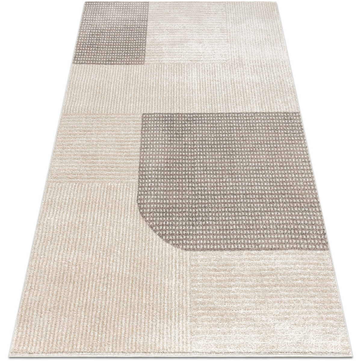 Rugsx  Koberec FUSION 0805 krémová / béžová - 160x220 cm  Béžová