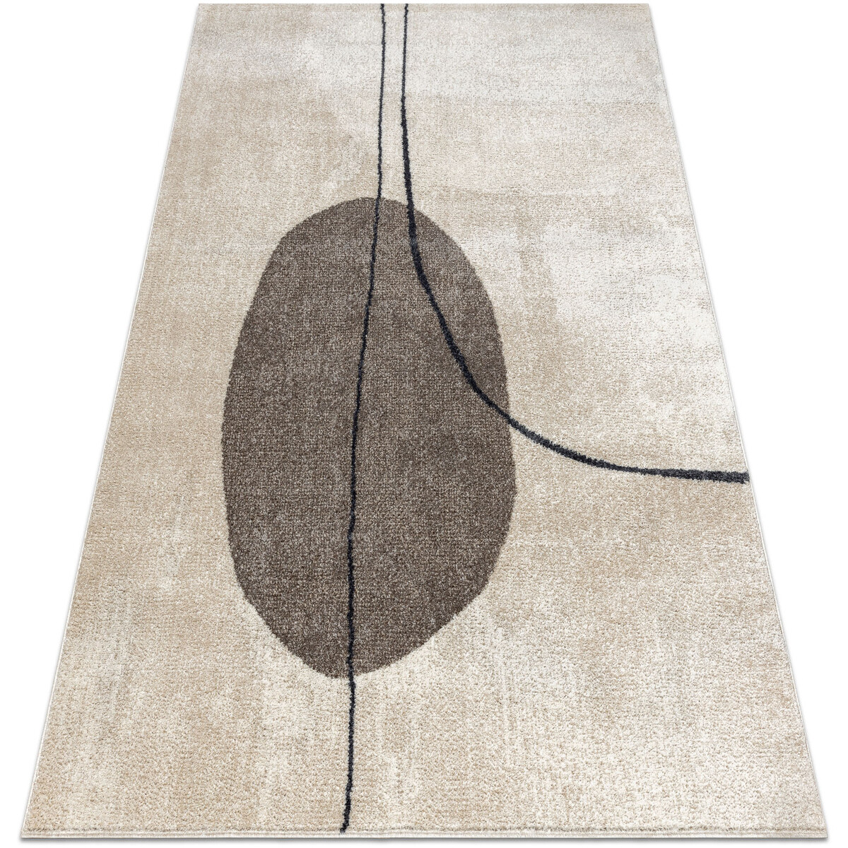 Rugsx  Koberec FUSION 0808 krémová / béžová - 180x270 cm  Béžová
