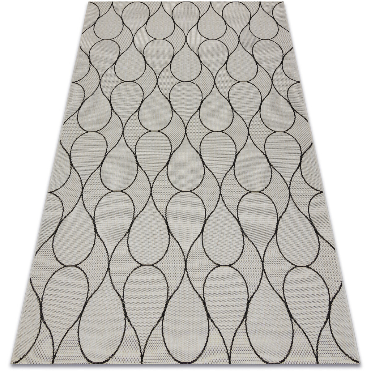 Rugsx  Koberec FLAT SISAL 49379960 Kapky krémová / 160x230 cm  Béžová