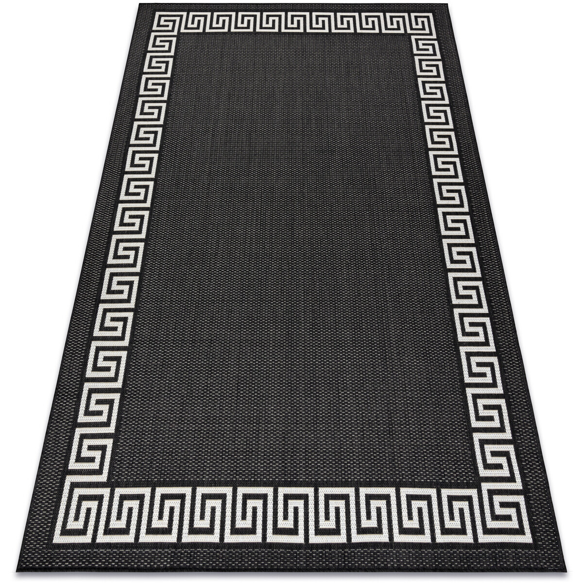 Rugsx  Koberec FLAT SISAL 49373690 řecký černá / 120x170 cm  Černá