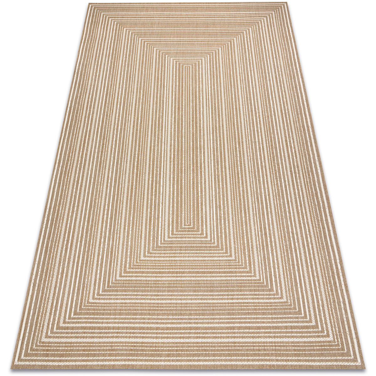 Rugsx  FLAT 48962265 Sisalový koberec Geometrický - př 120x170 cm  Béžová