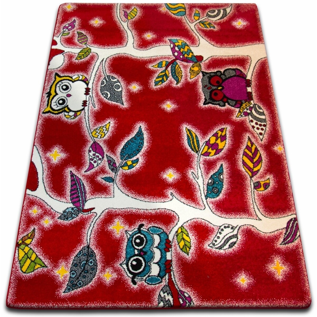 Rugsx  Koberec KIDS Les červená C427 160x220 cm  Červená