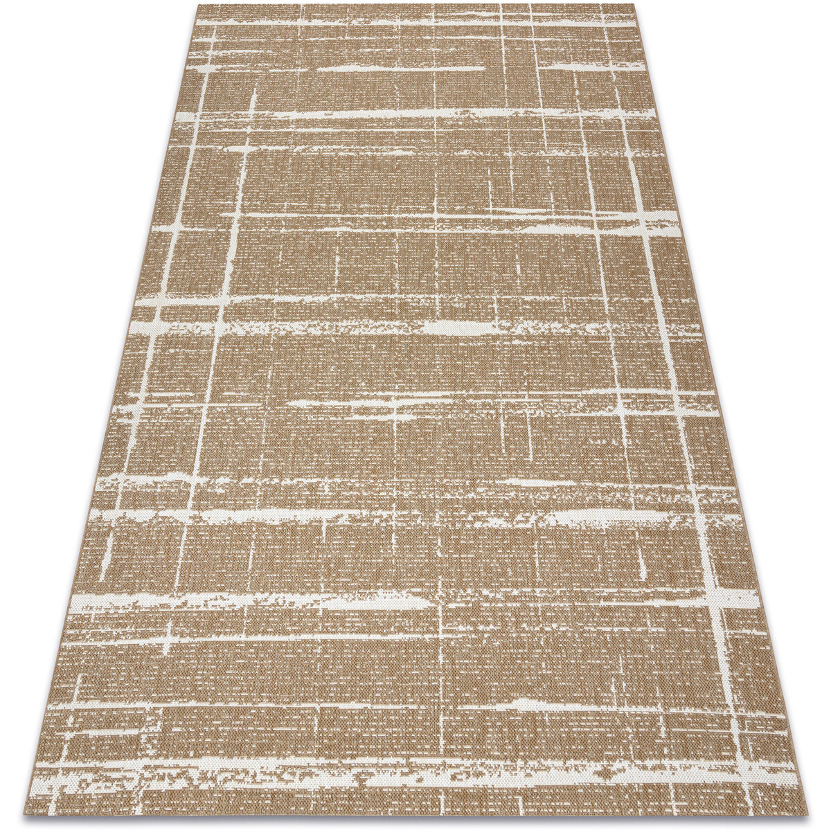 Rugsx  FLAT 48965265 Sisalový koberec Trellis vintage - 200x290 cm  Béžová