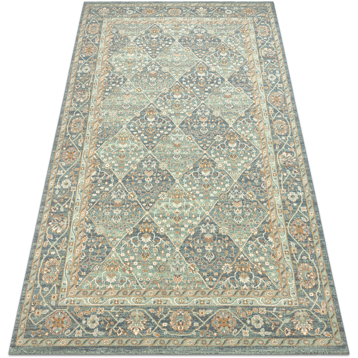 Rugsx  Vlněný koberec SOHO 477.27.LA500 OSTA - Kosočtv 200x300 cm  Zelená
