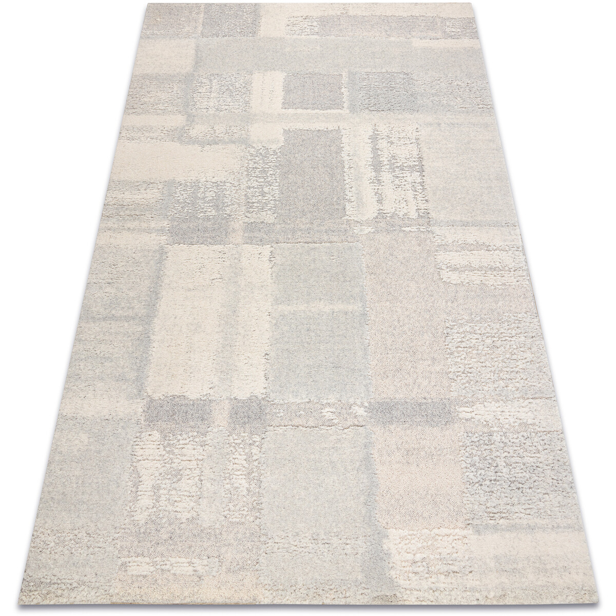 Rugsx  Vlněný koberec FLUX 461.43.AE110 OSTA - Geometri 160x230 cm  Béžová