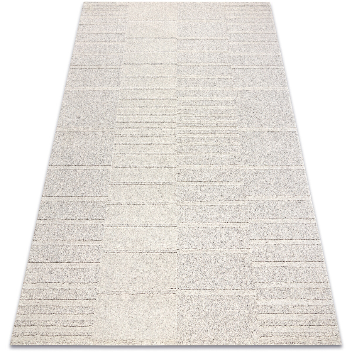 Rugsx  Vlněný koberec FLUX 461.3.AE121 OSTA - Geometric 160x230 cm  Béžová
