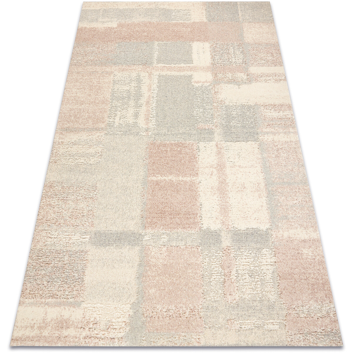 Rugsx  Vlněný koberec FLUX 461.43.AE200 OSTA - Geometri 160x230 cm  Béžová