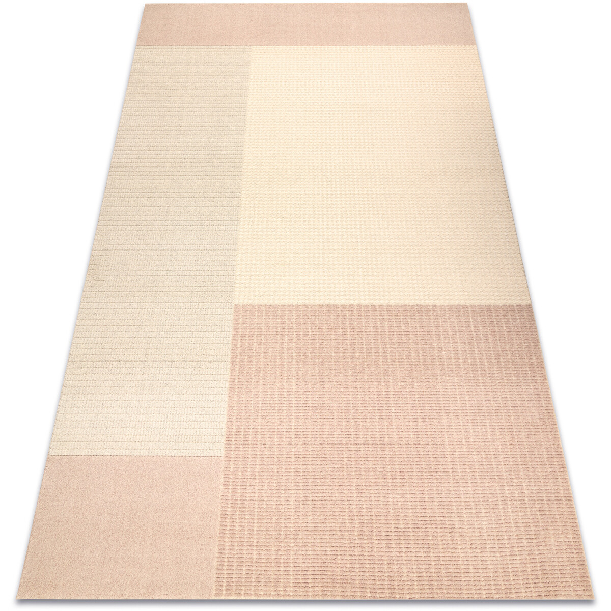 Rugsx  Vlněný koberec FLUX 461.9.AE200 OSTA - Geometric 60x120 cm  Béžová