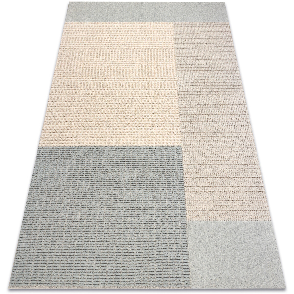 Rugsx  Vlněný koberec FLUX 461.9.AE500 OSTA - Geometric 200x300 cm  Modrá