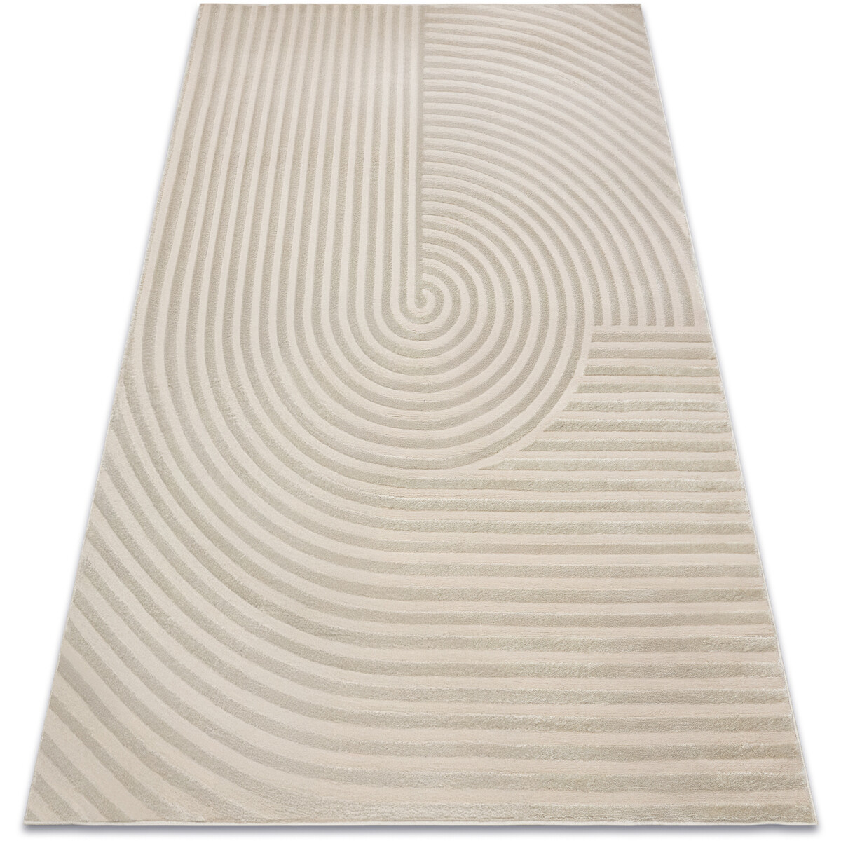 Rugsx  Koberec BALANCE 1921 taupe - Geometrický, struktu 240x330 cm  Béžová
