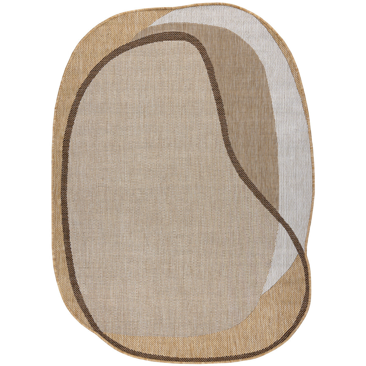 Rugsx  ORGANIC 2123 sisalový koberec Kámen přírodní  120x170 cm  Béžová