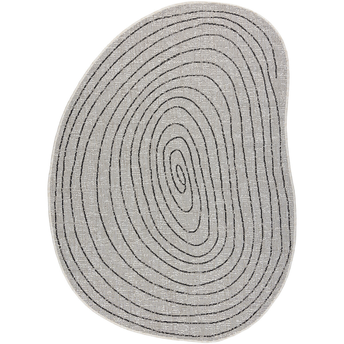 Rugsx  ORGANIC 2743 sisalový koberec Pařez ecru / 120x170 cm  Béžová