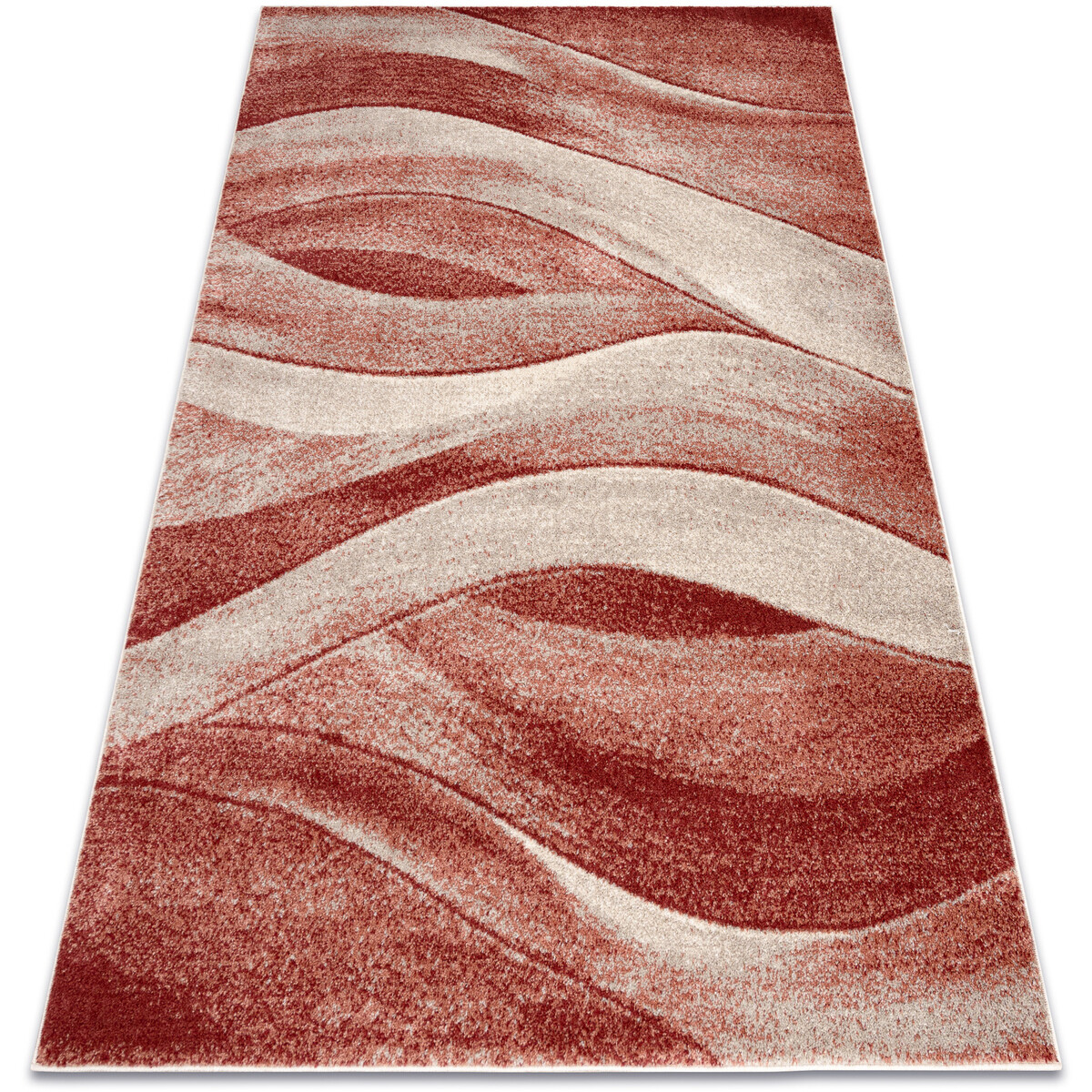 Rugsx  Koberec FUSION 1617 béžová / terakota - 120x170 cm  Béžová