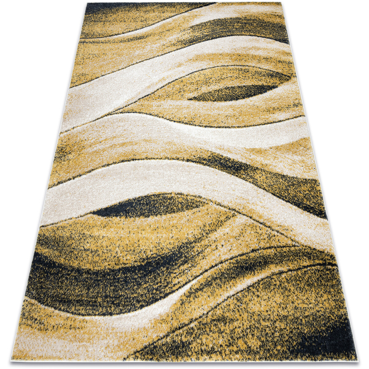 Rugsx  Koberec FUSION 1617 žlutá / krémová - 120x170 cm  Žlutá