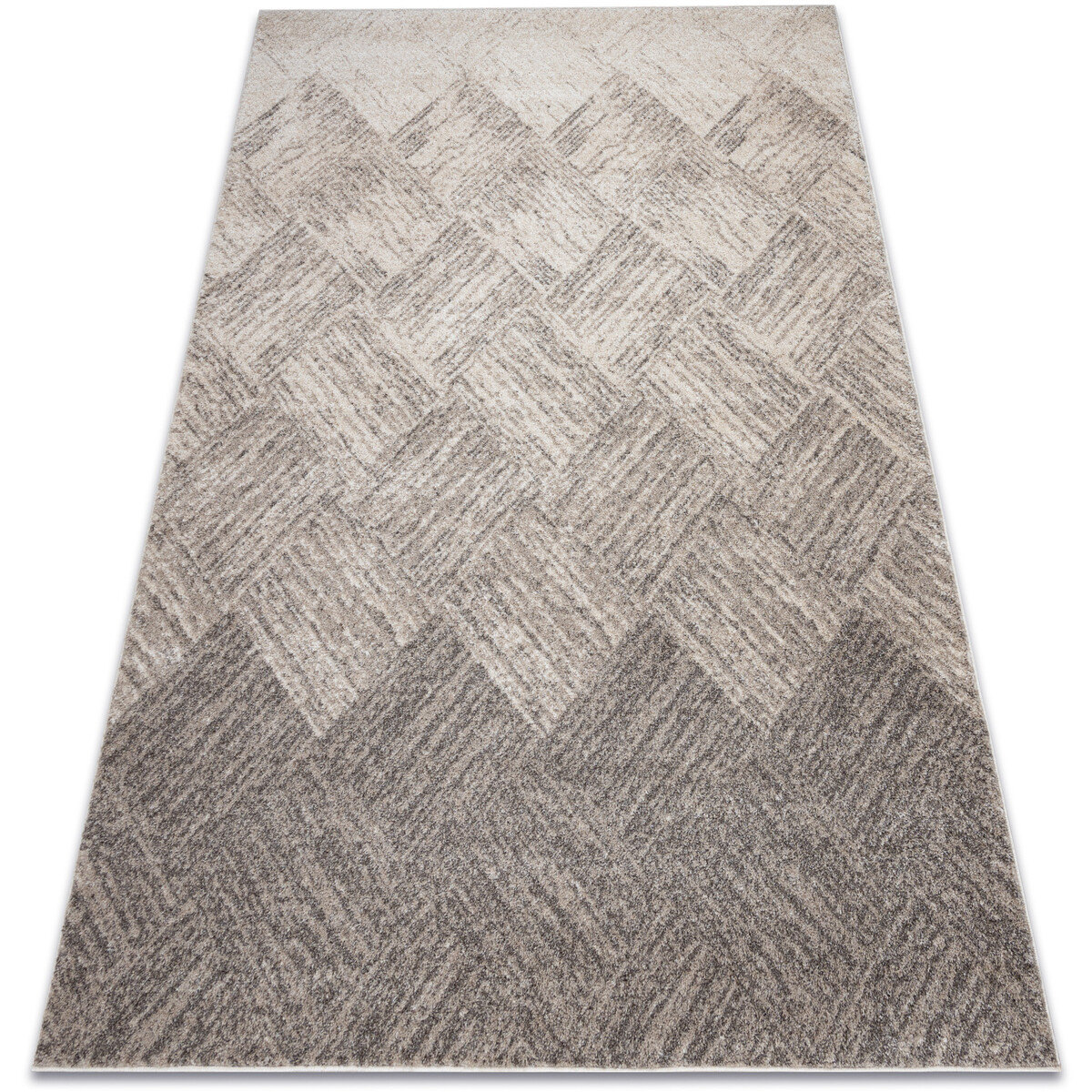 Rugsx  Koberec FUSION 9775 béžový / hnědá - 120x170 cm  Béžová