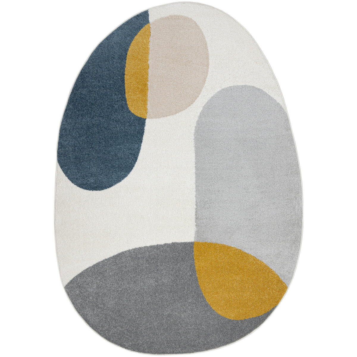 Rugsx  Koberec FUSION 5706 bílá / světle šedá 160x220 cm  Bílá