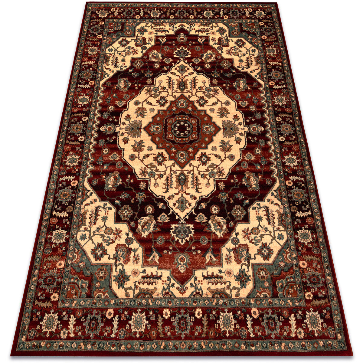Rugsx  Koberec KASHQAI 4377 300 ornament bordó / 160x240 cm  Bordó