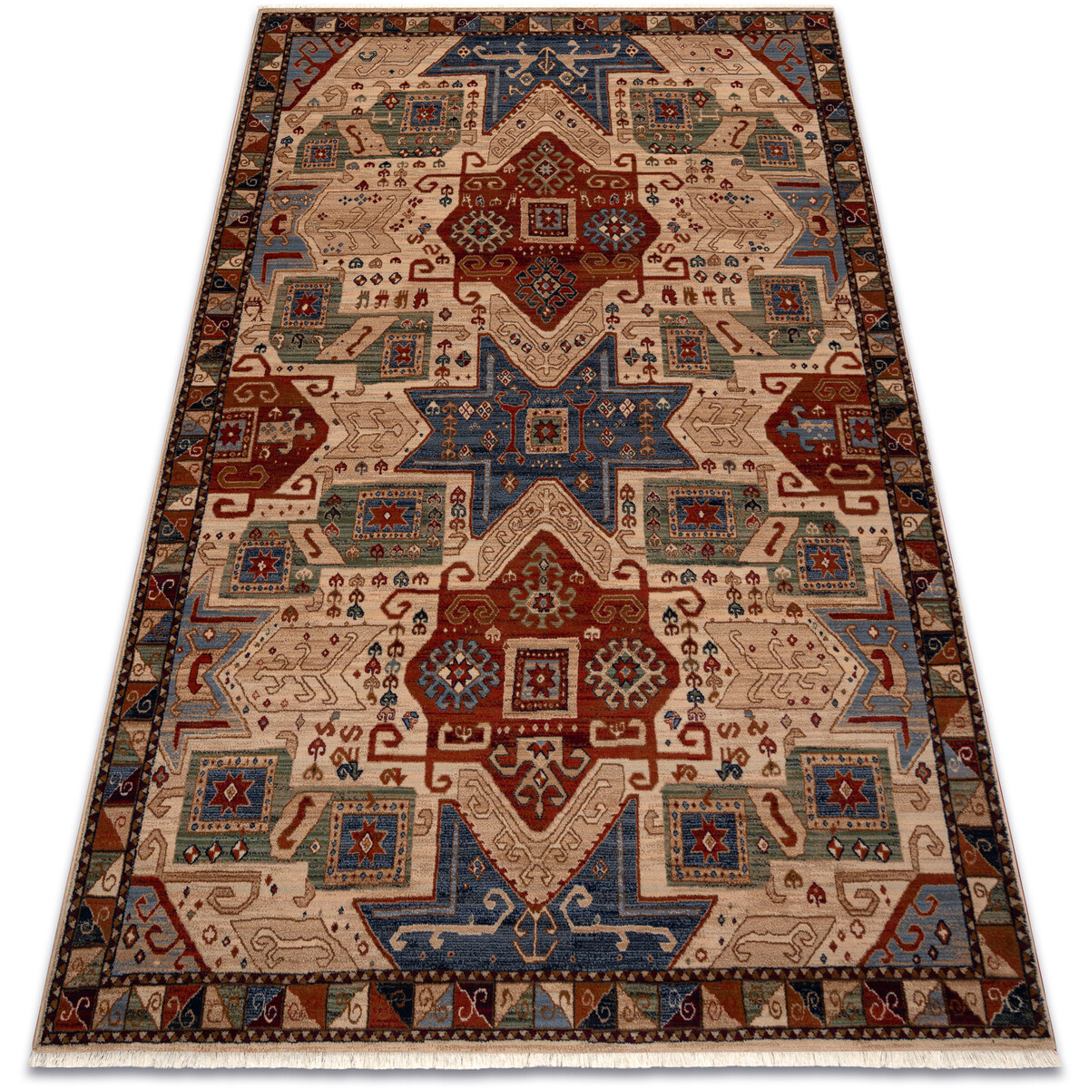 Rugsx  Koberec VLNA KESHAN střapce, etnický, oriental 1 160x230 cm  Béžová