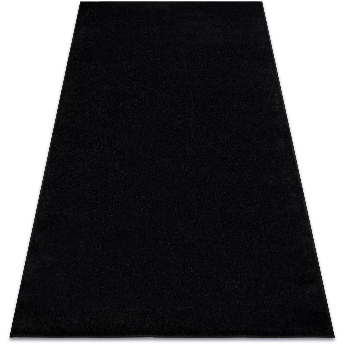 Rugsx  Koberec ETON PLUS černý, jednobarevný, jednolit 100x150 cm  Černá