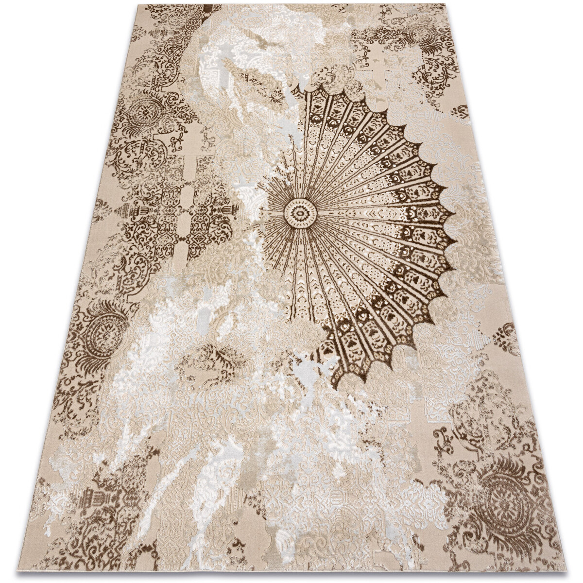 Rugsx  Koberec ALLURE 5715 Abstrakce - Strukturální, st 240x330 cm  Béžová