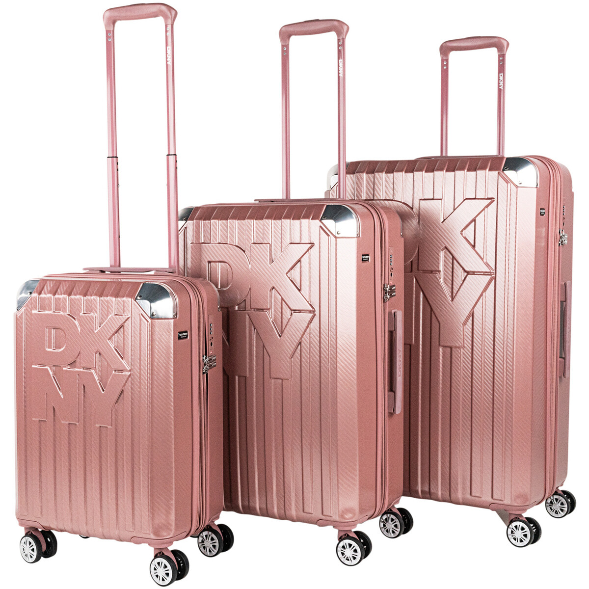 Dkny  -4503 Stack Logo  Růžová