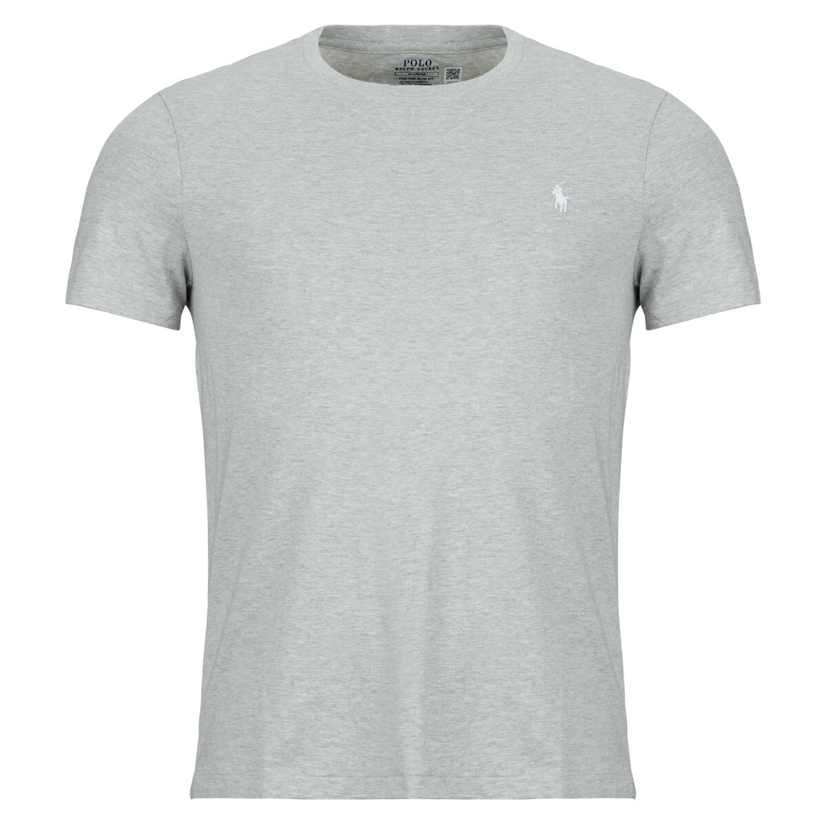Polo Ralph Lauren  T-SHIRT AJUSTE EN COTON  Šedá