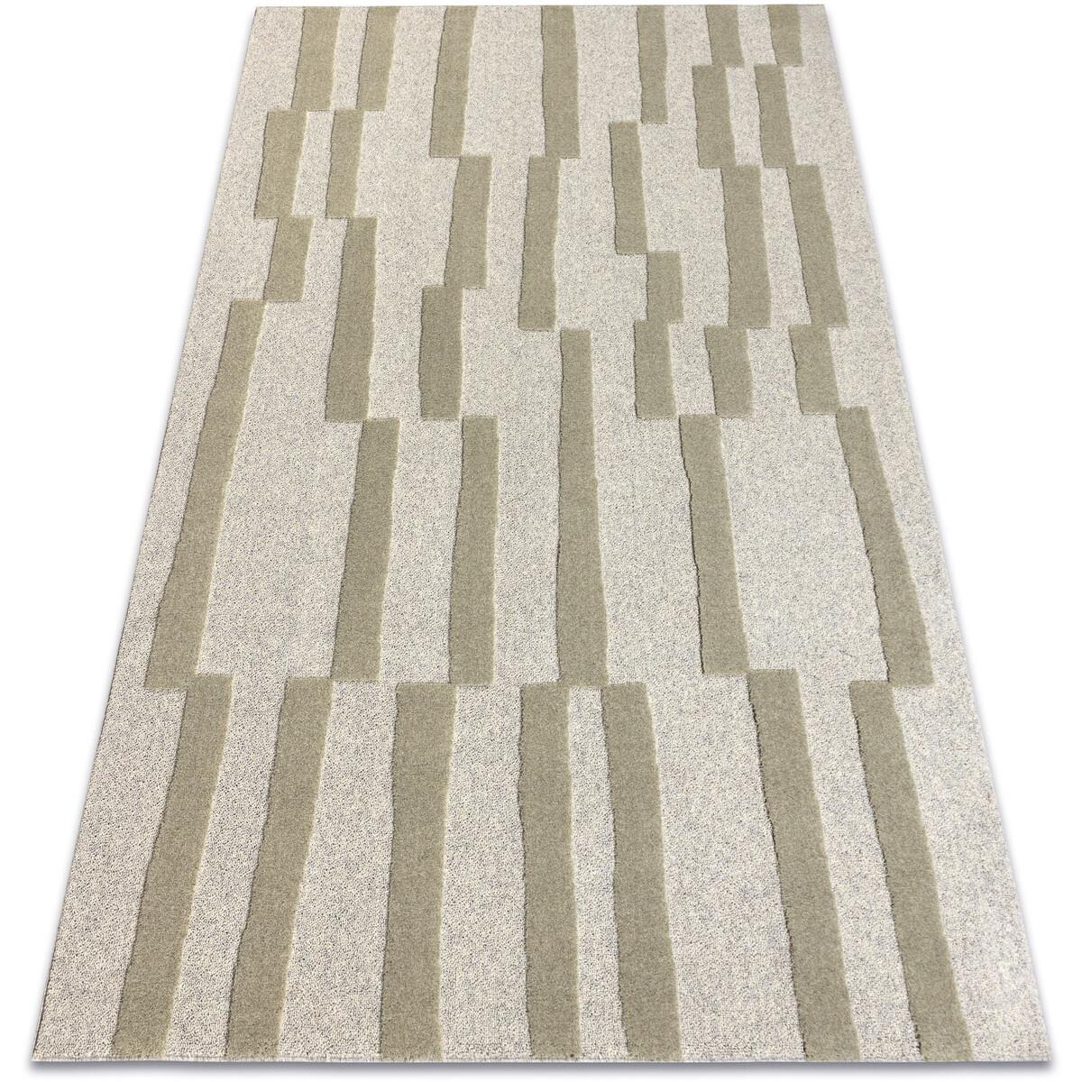 Rugsx  Vlněný koberec FLUX 461.109.SA401 OSTA - Geometr 160x230 cm  Šedá