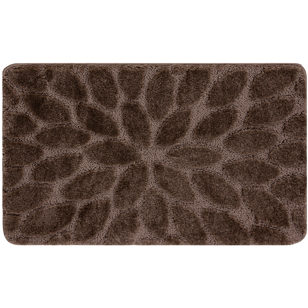 Rugsx  Koupelnový koberec SUPREME STONES, kameny, protis 50x80 cm  Hnědá