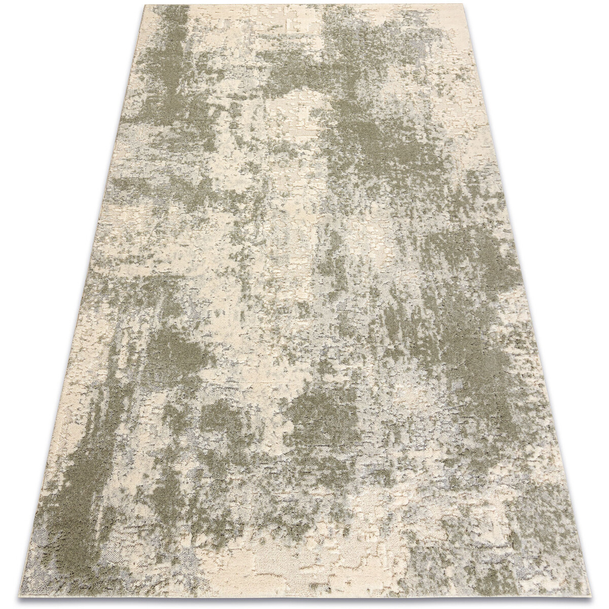 Rugsx  Vlněný koberec FLUX 461.138.SA400 OSTA - Abstrak 120x170 cm  Zelená