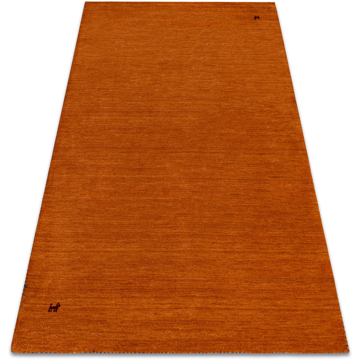 Rugsx  Vlněný koberec GABBEH LOOM terakota - RUČNĚ 60x90 cm  Oranžová