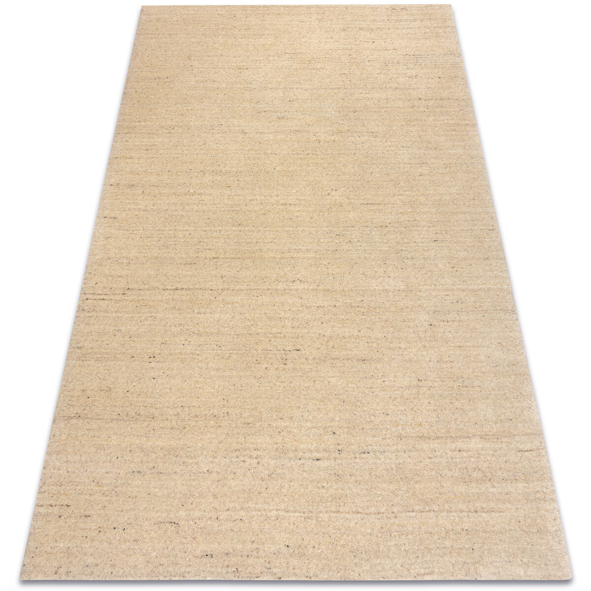 Rugsx  Vlněný koberec BERBER LOOM světle pískově bé 120x180 cm  Béžová