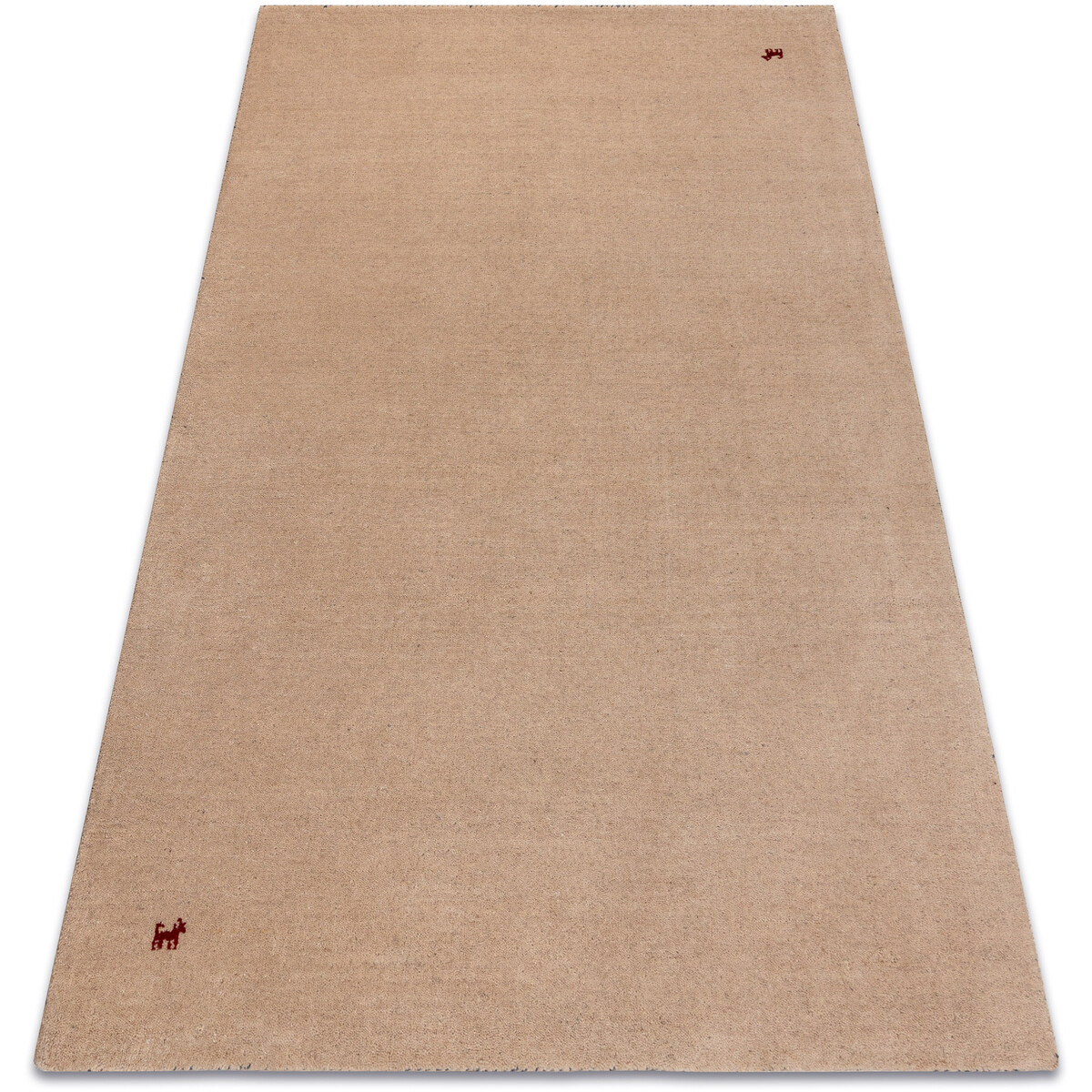 Rugsx  Vlněný koberec GABBEH LOOM béžový - RUČNĚ 120x180 cm  Béžová