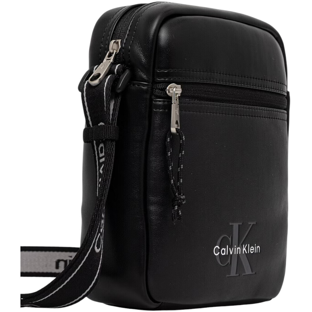 Calvin Klein Jeans  BOLD LOGO WEBBING REPORTER LV04D3418G  Černá