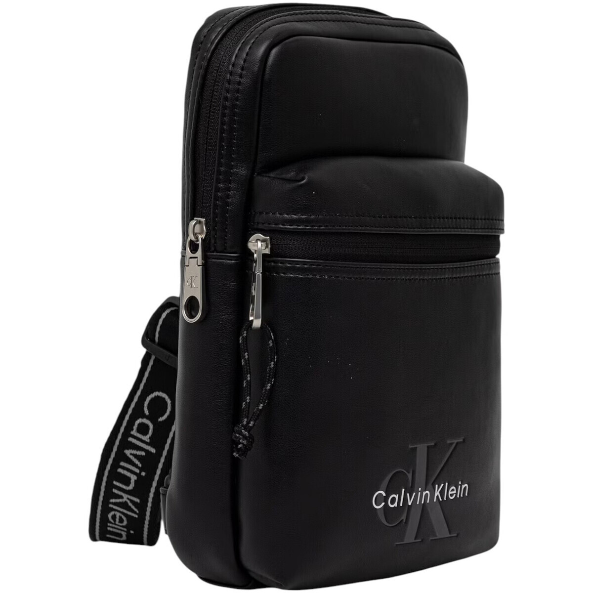 Calvin Klein Jeans  BOLD LOGO WEBBING SLING LV04D3449G  Černá