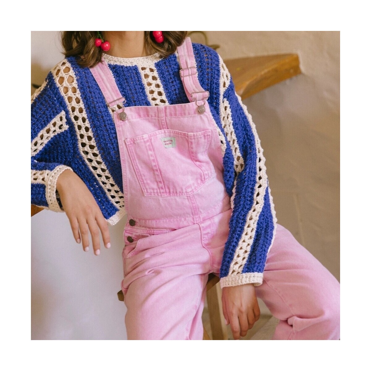 Favorite People  Fuchsia Overalls - Pink  Růžová