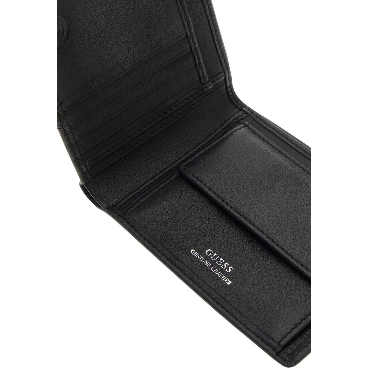 Guess  TORINO BIFOLD M SMTOCS LEA20  Černá