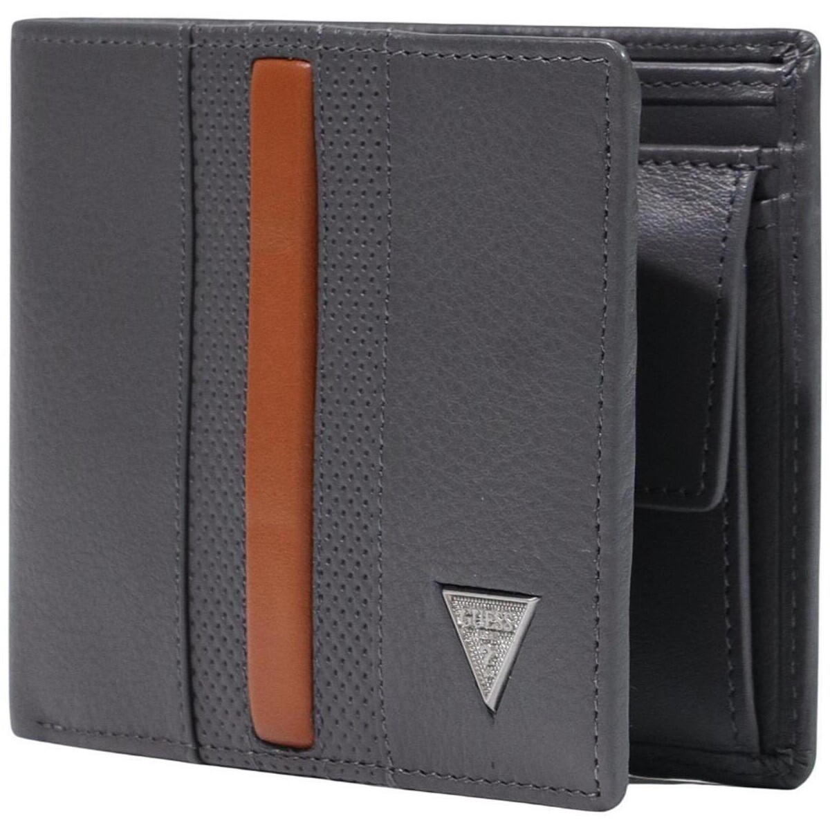 Guess  TORINO BIFOLD M SMTOCS LEA20  Šedá