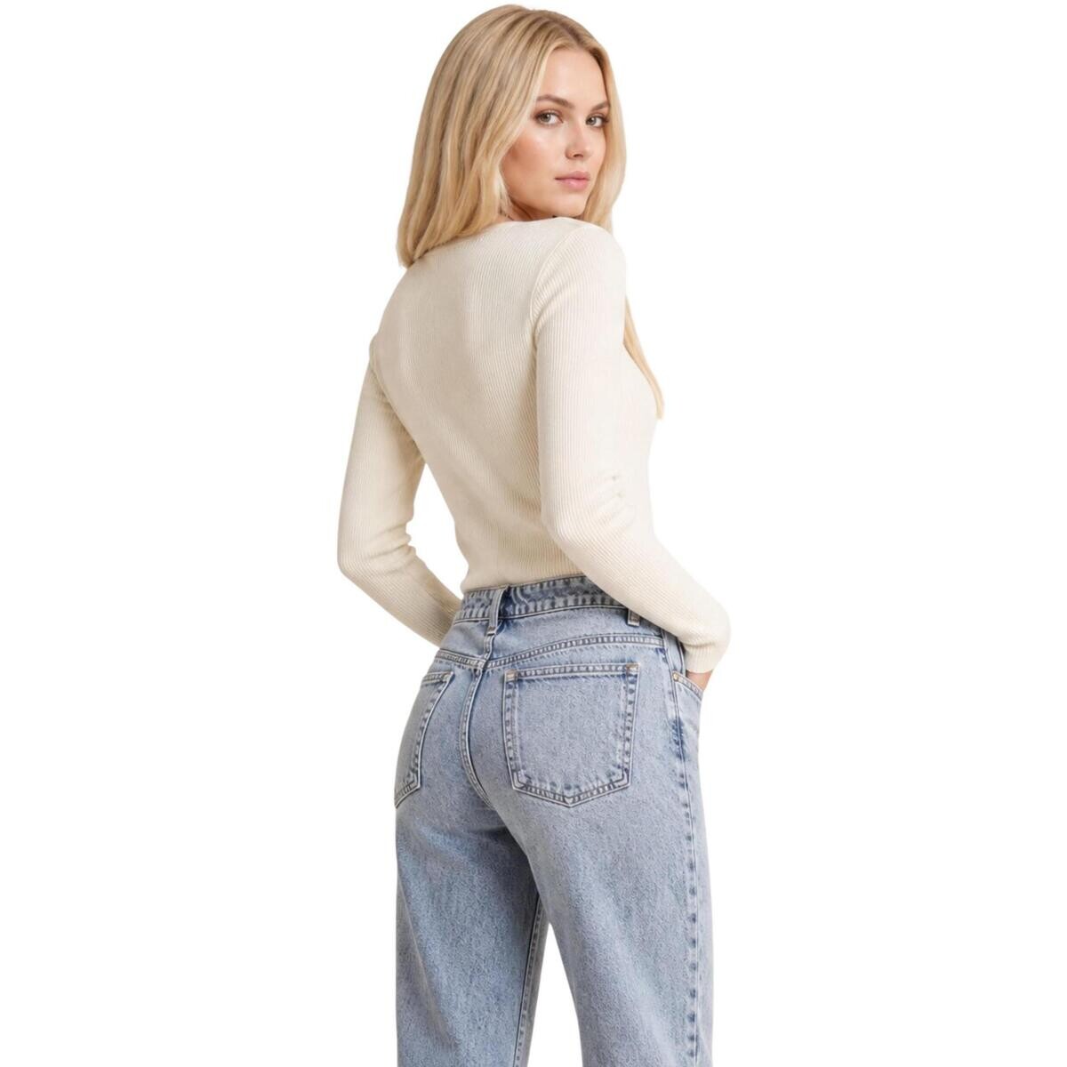 Guess  LS VN ELLIE SWTR W6YR10 Z0949  Bílá