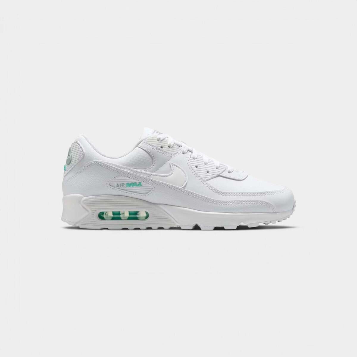 Nike  Air Max 90 White Hyper Turquoise  Bílá