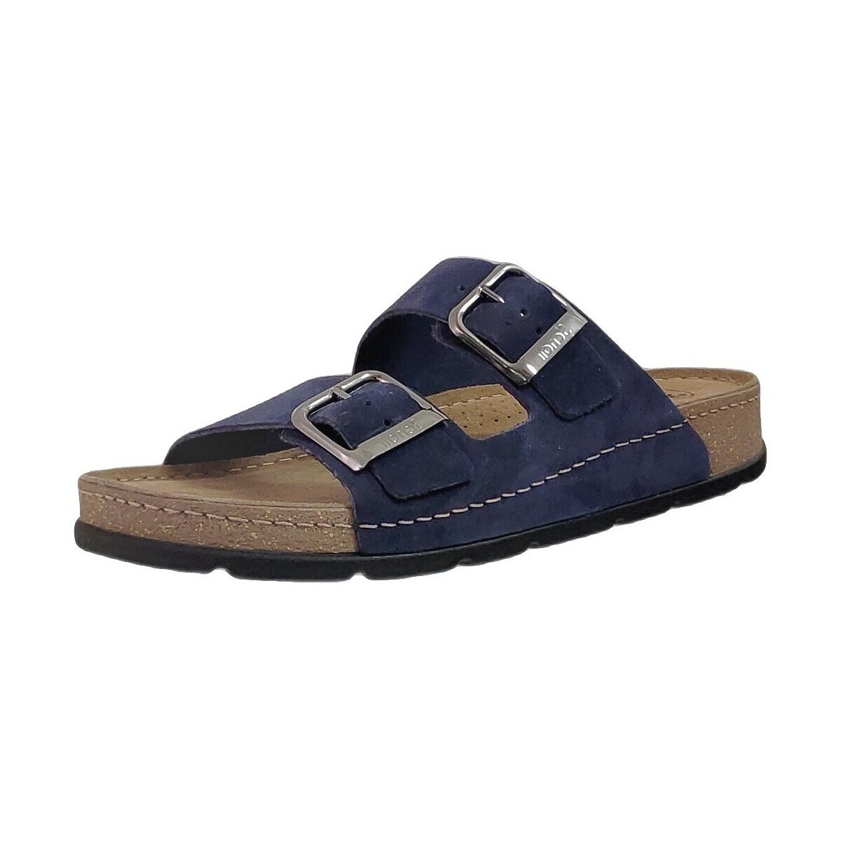 Scholl  Bora 2 buckles Man  Modrá