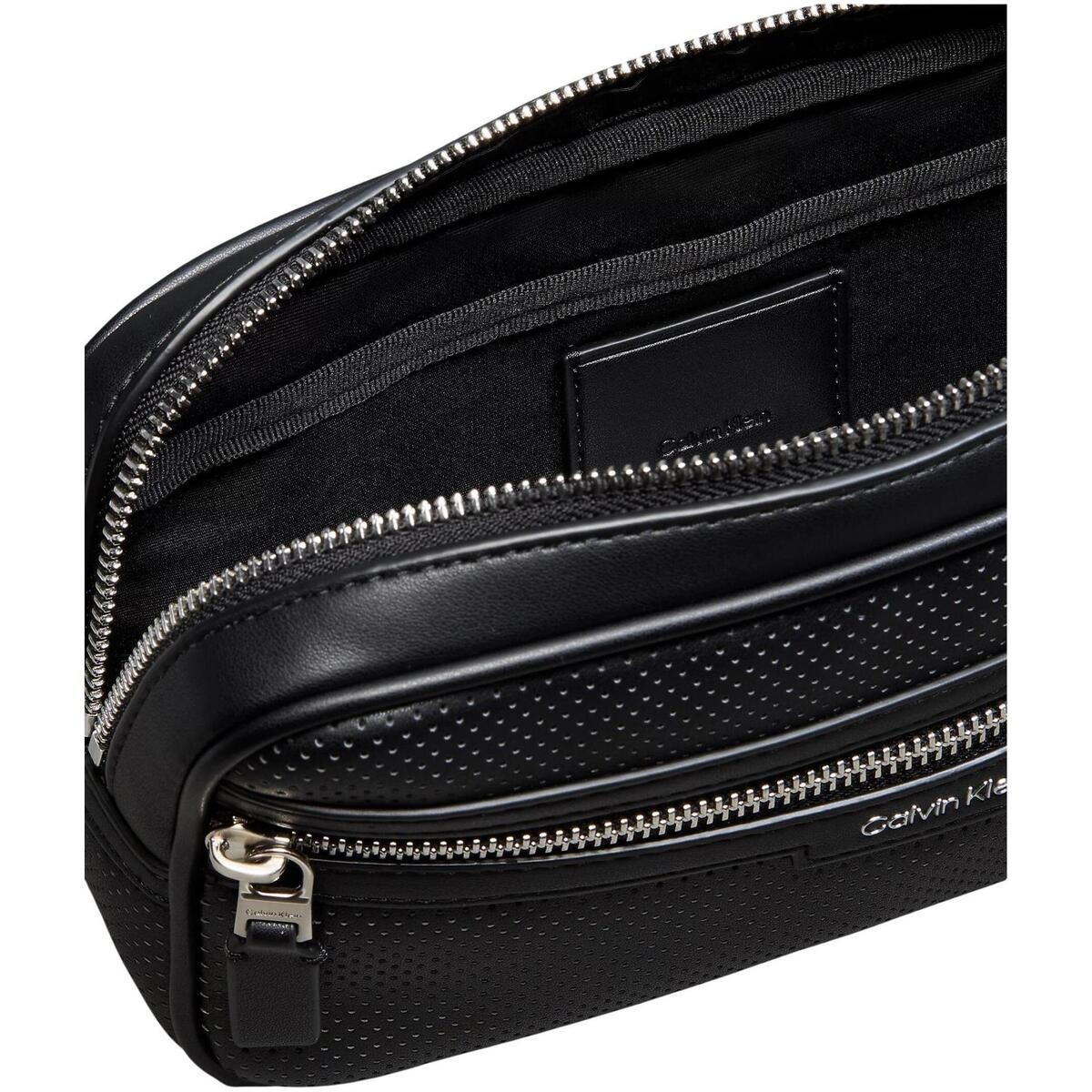 Calvin Klein Jeans  PERFORATED WAISTBAG LV04D3388G  Černá