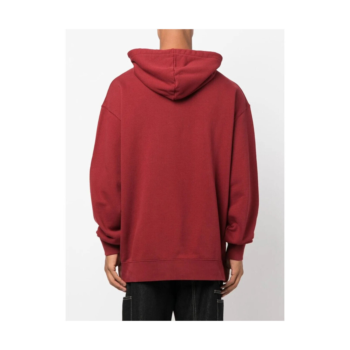 Jacquemus  LE HOODIE SPIRALE RED  Červená
