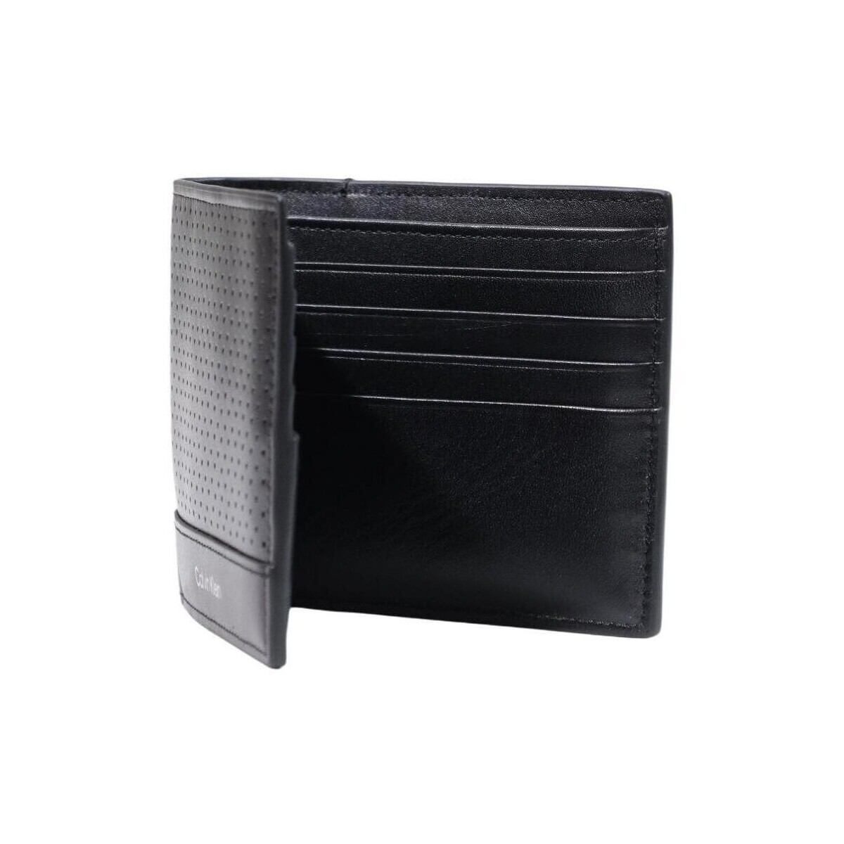 Calvin Klein Jeans PERFORATED BILLFOLD LV04D1210G Černá
