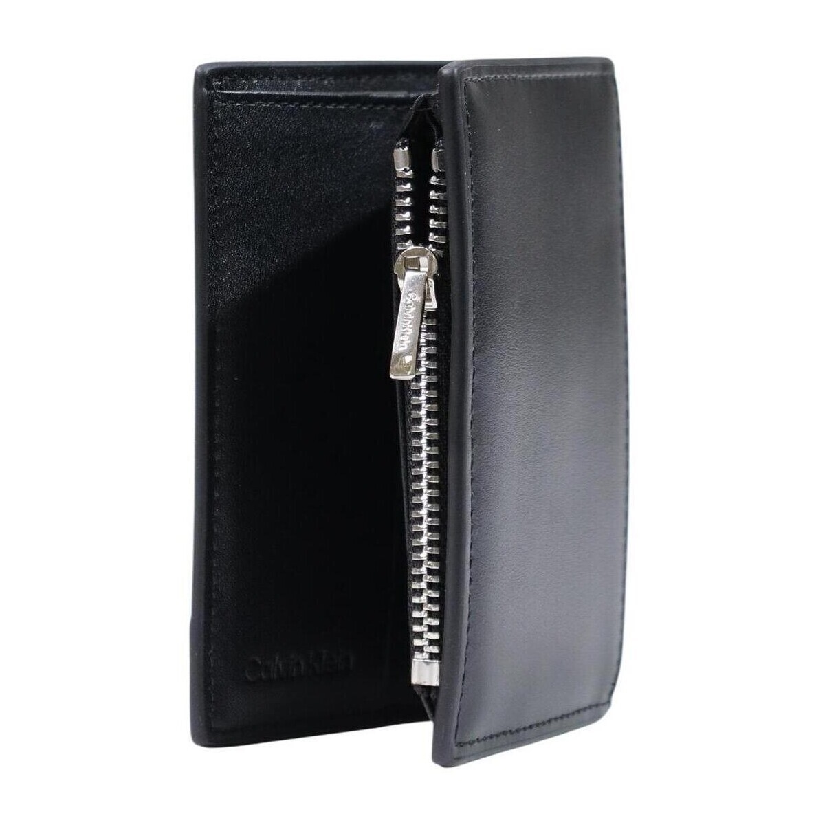 Calvin Klein Jeans PERFORATED N/S BILLFOLD W/ COIN LV04D1212G Černá